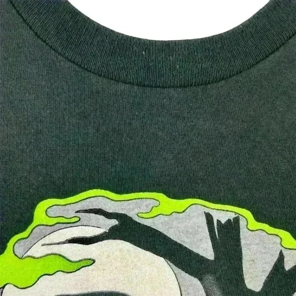 Vintage Koffin Kats Graphic Tee Black Delta Pro Weight  2009 Size S Halloween - Picture 10 of 16
